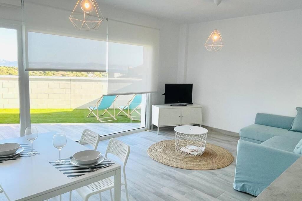 Precioso Apartamento Con Vistas Parciales, Garaje Y Piscina Tarifa Exteriér fotografie
